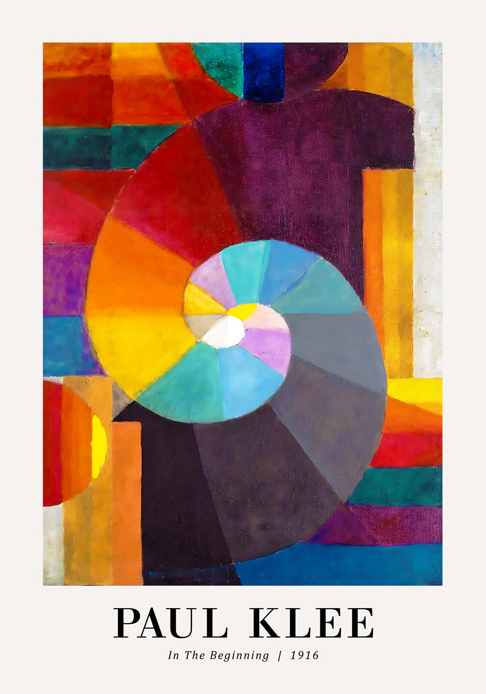 Locksmith 1916 Poster by Paul Klee - Posterbox.no