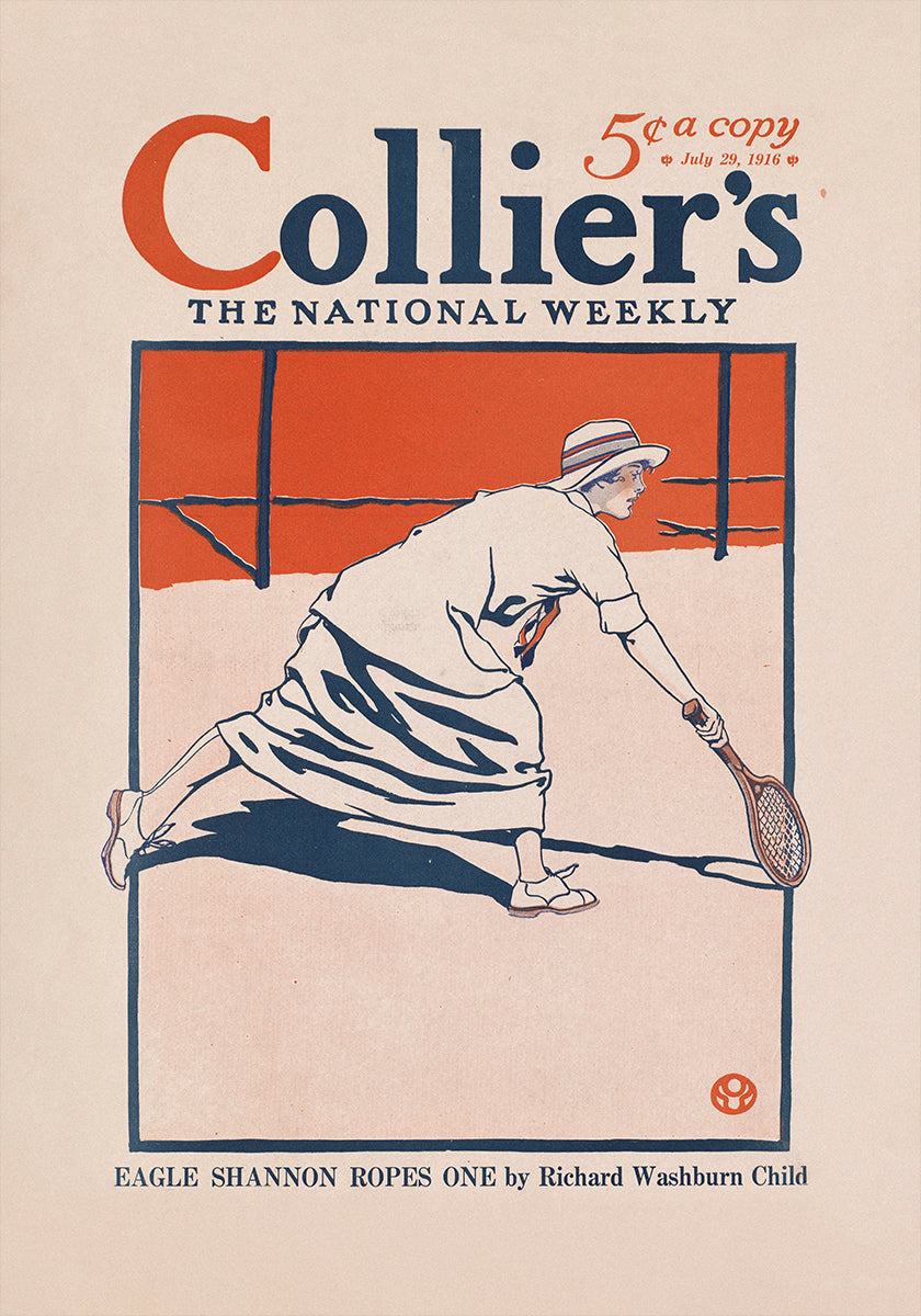 Collier's, the National Weekly, Eagle Shannon Ropes One Poster
