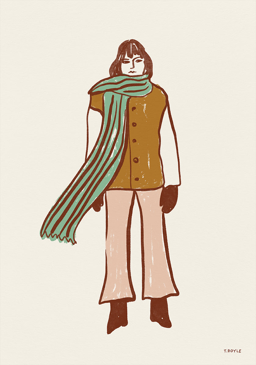 In my Winter Woolies Poster