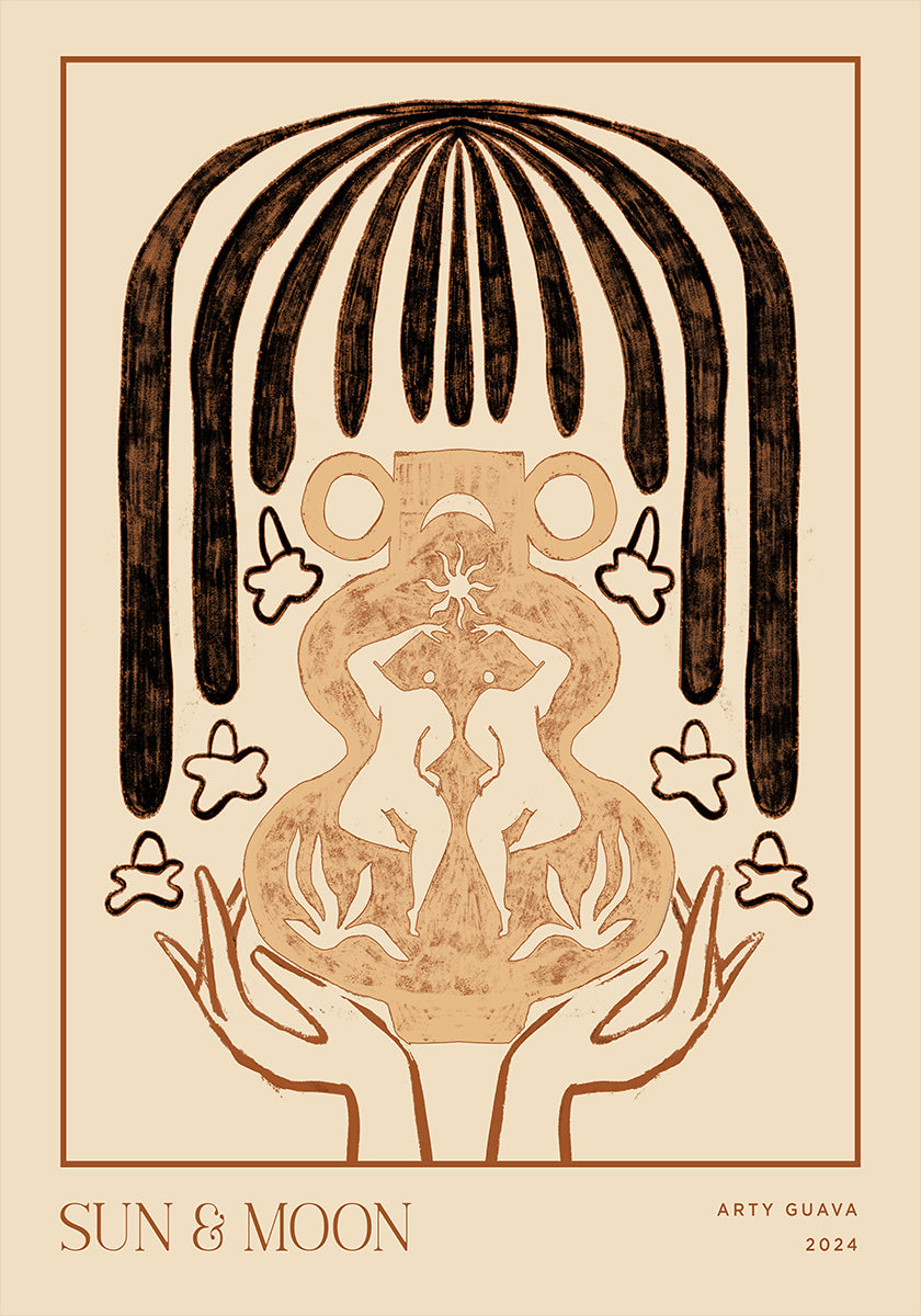 Vessel Collection : Sun & Moon Poster