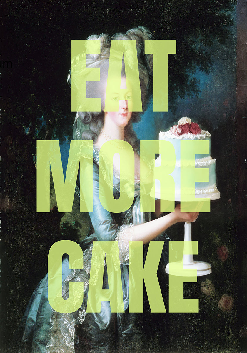 Let Them Eat Cake Poster