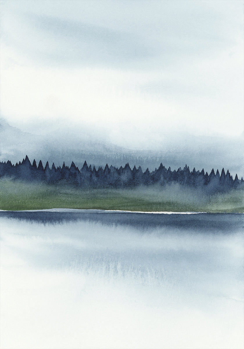 Indigoforestii 32x40 Poster