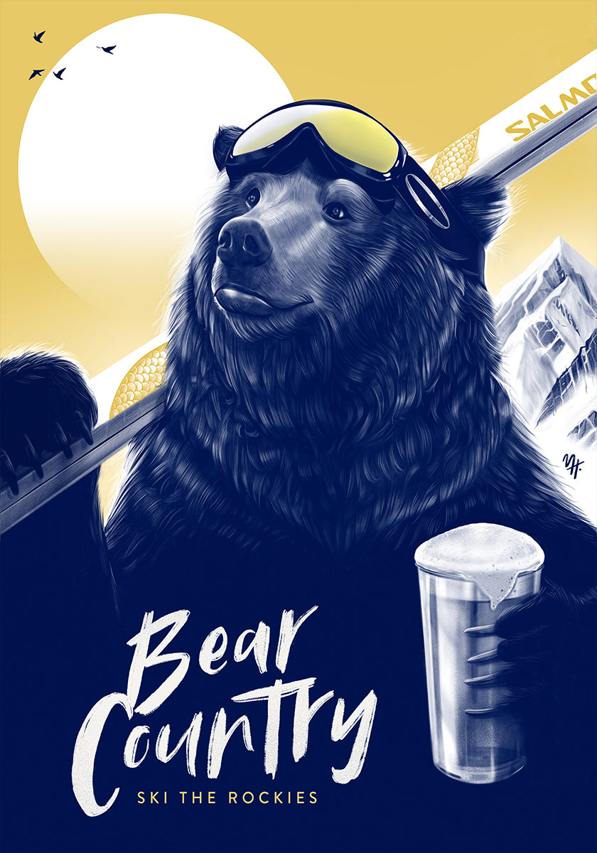 Bear Country 7200x9600 Poster