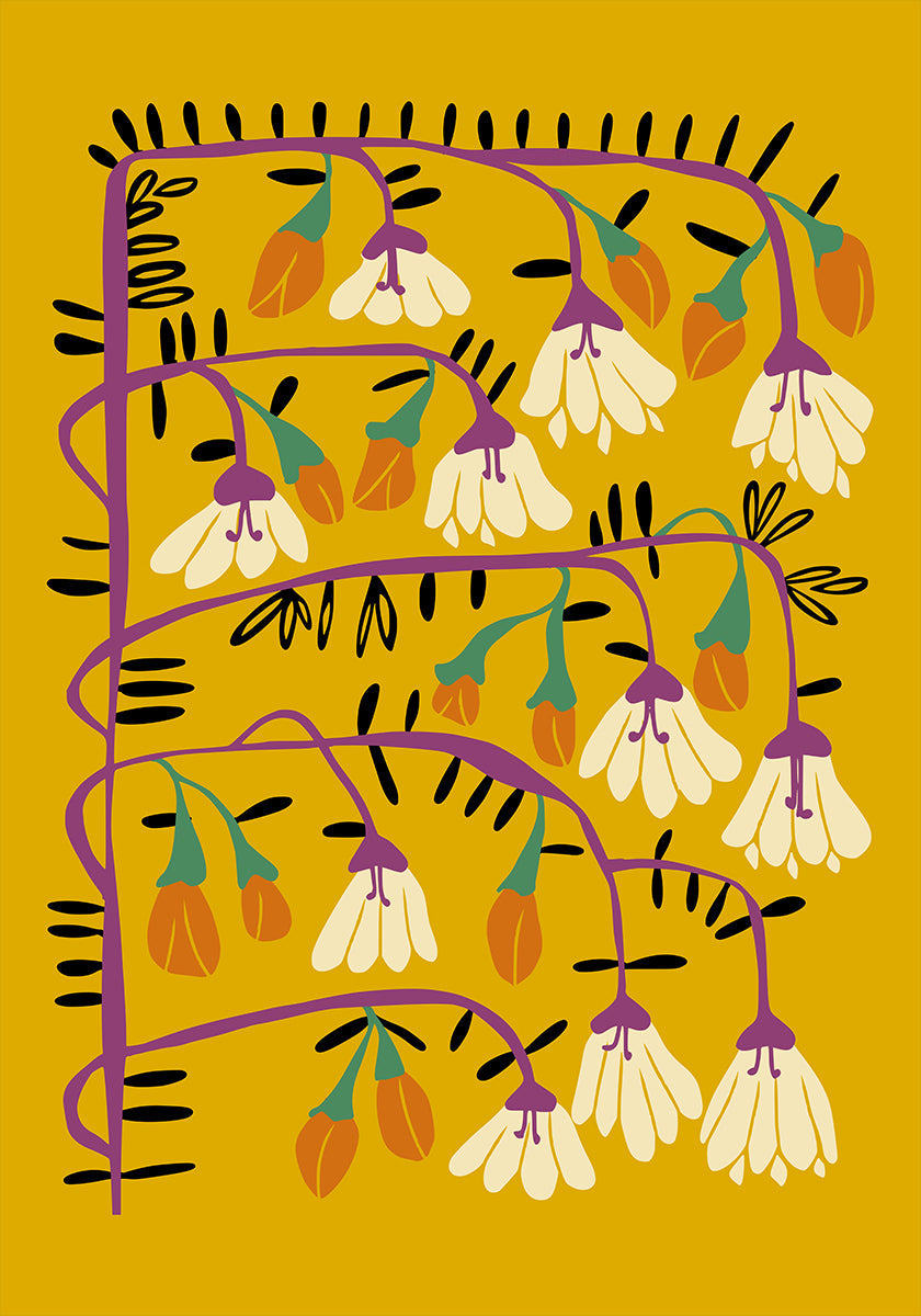 Matisse expression serenity yellow Poster