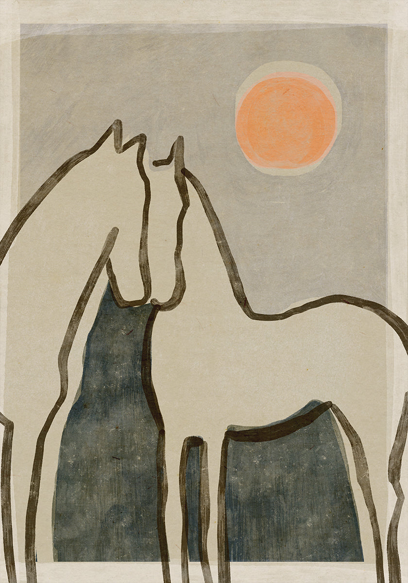 Equine Embrace Poster