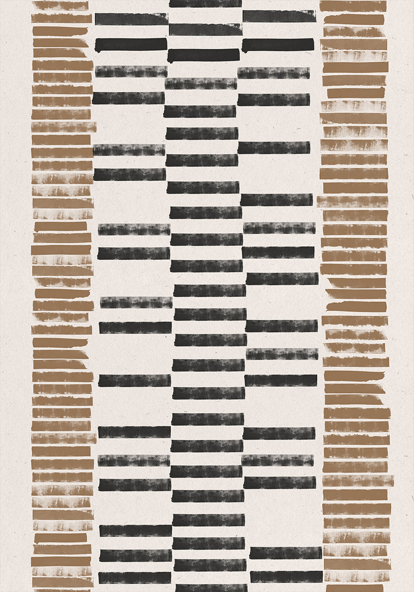 Striped Harmony Poster