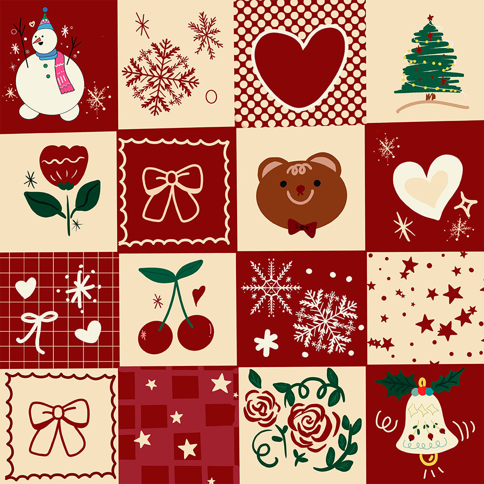 Xmass pattern Posters