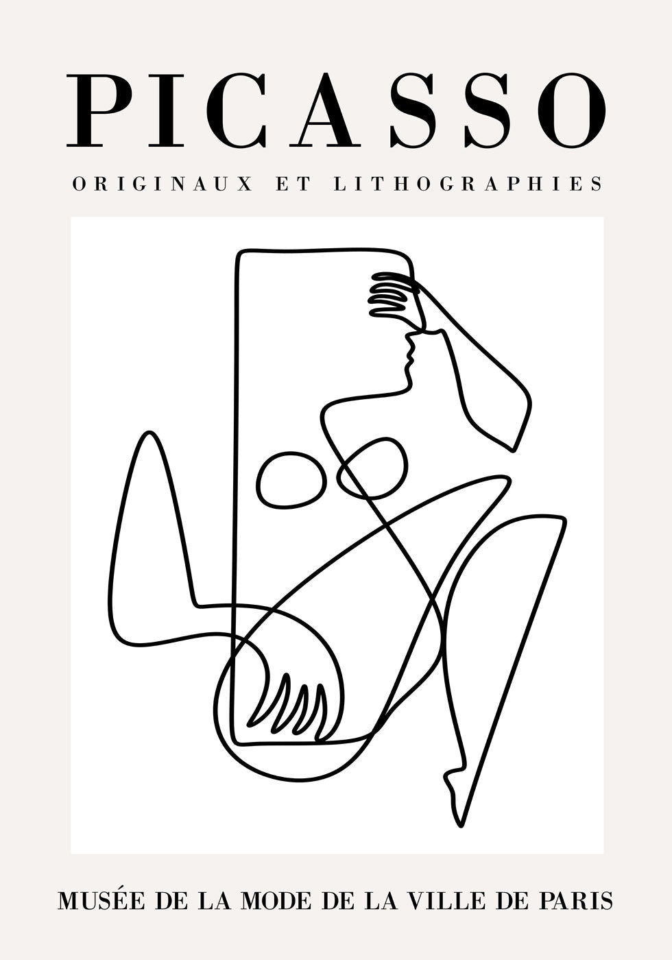 Pablo Picasso - Guerre Et Paix Poster - Posterbox.no