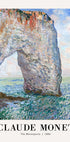 The Manneporte 1886 Poster by Claude Monet - Posterbox.no