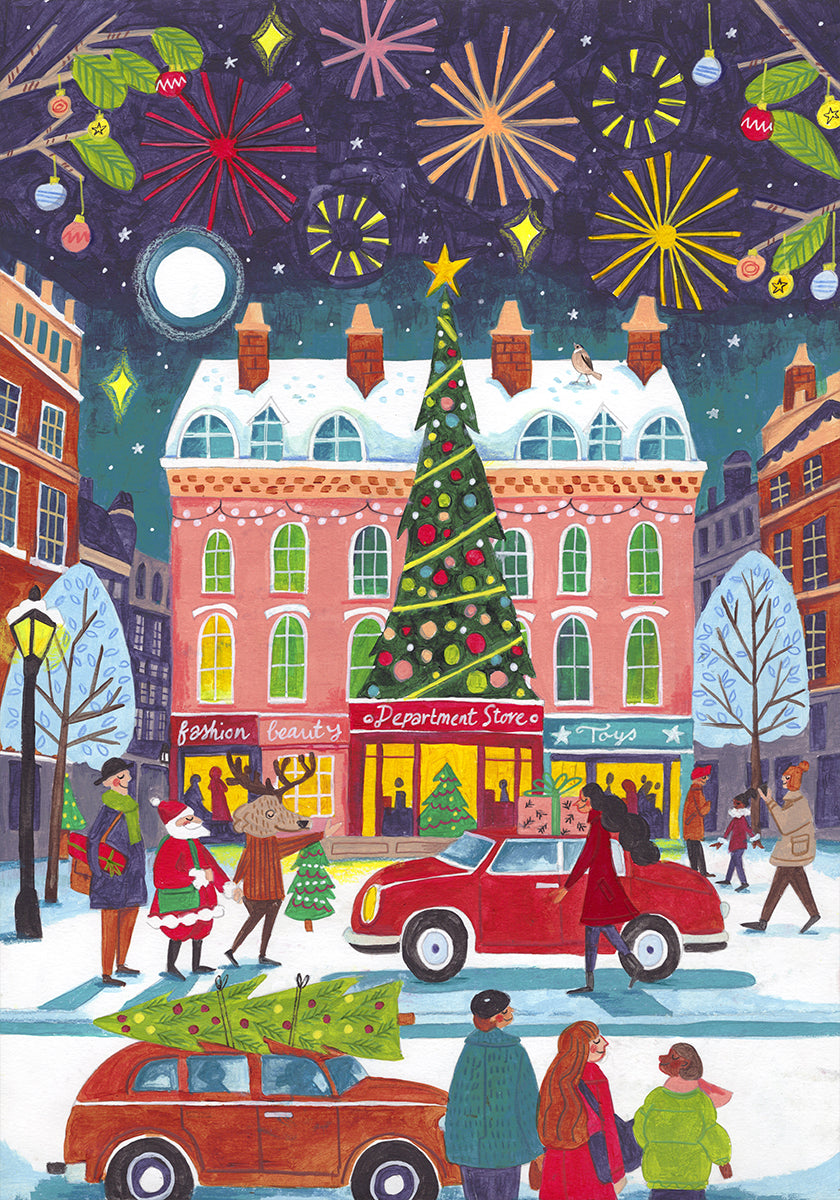 Christmas in the City Poster