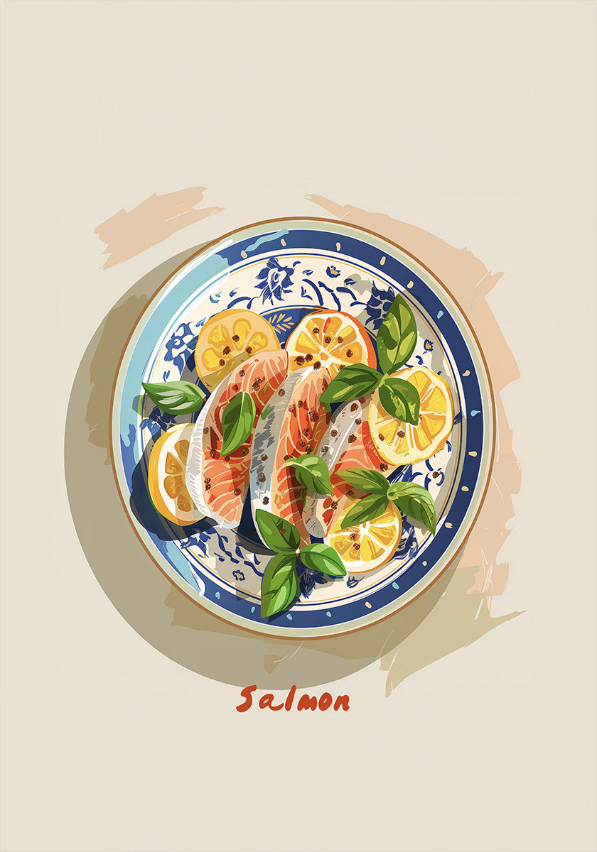Zesty Salmon Plate
