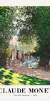 The Parc Monceau 1878 Poster by Claude Monet - Posterbox.no