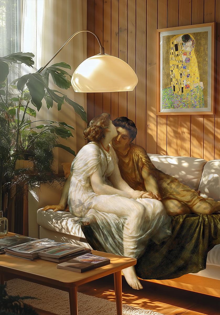 Nostalgic Kiss Poster