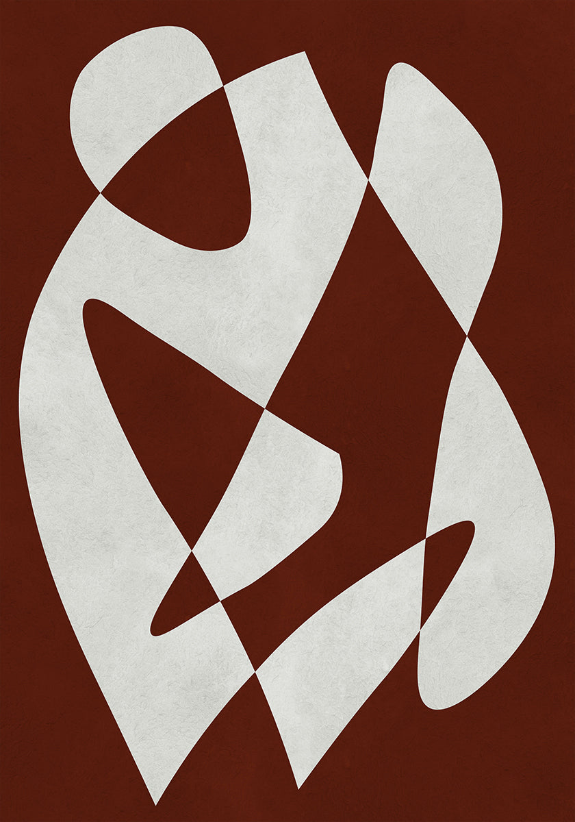 Geometric modern shapes 1 Poster