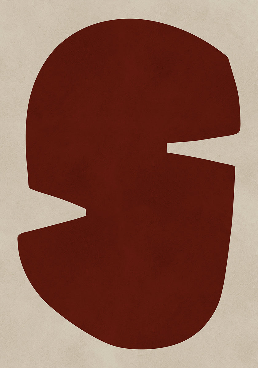 Modern organic art 8 Poster