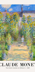 The Artist's Garden 1881 Poster by Claude Monet - Posterbox.no