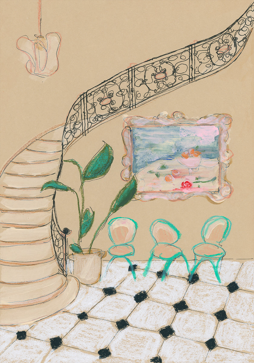 Museum Day In Paris Poster