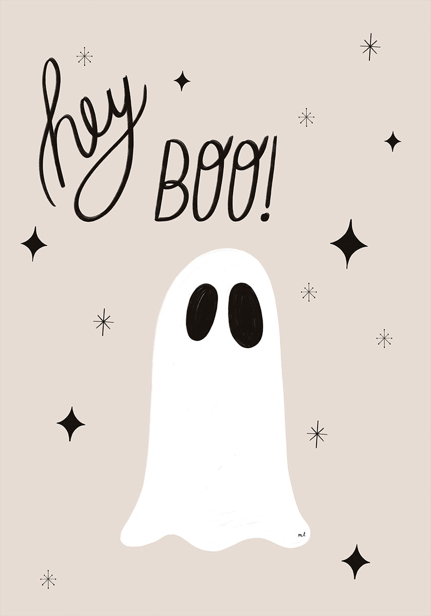 Hey Boo Poster