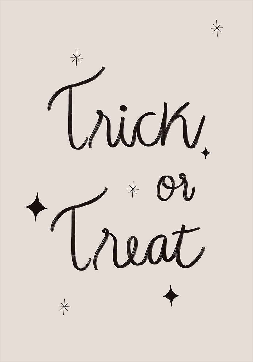 Trick or Treat Poster