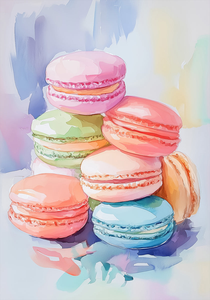 Colorful macarons