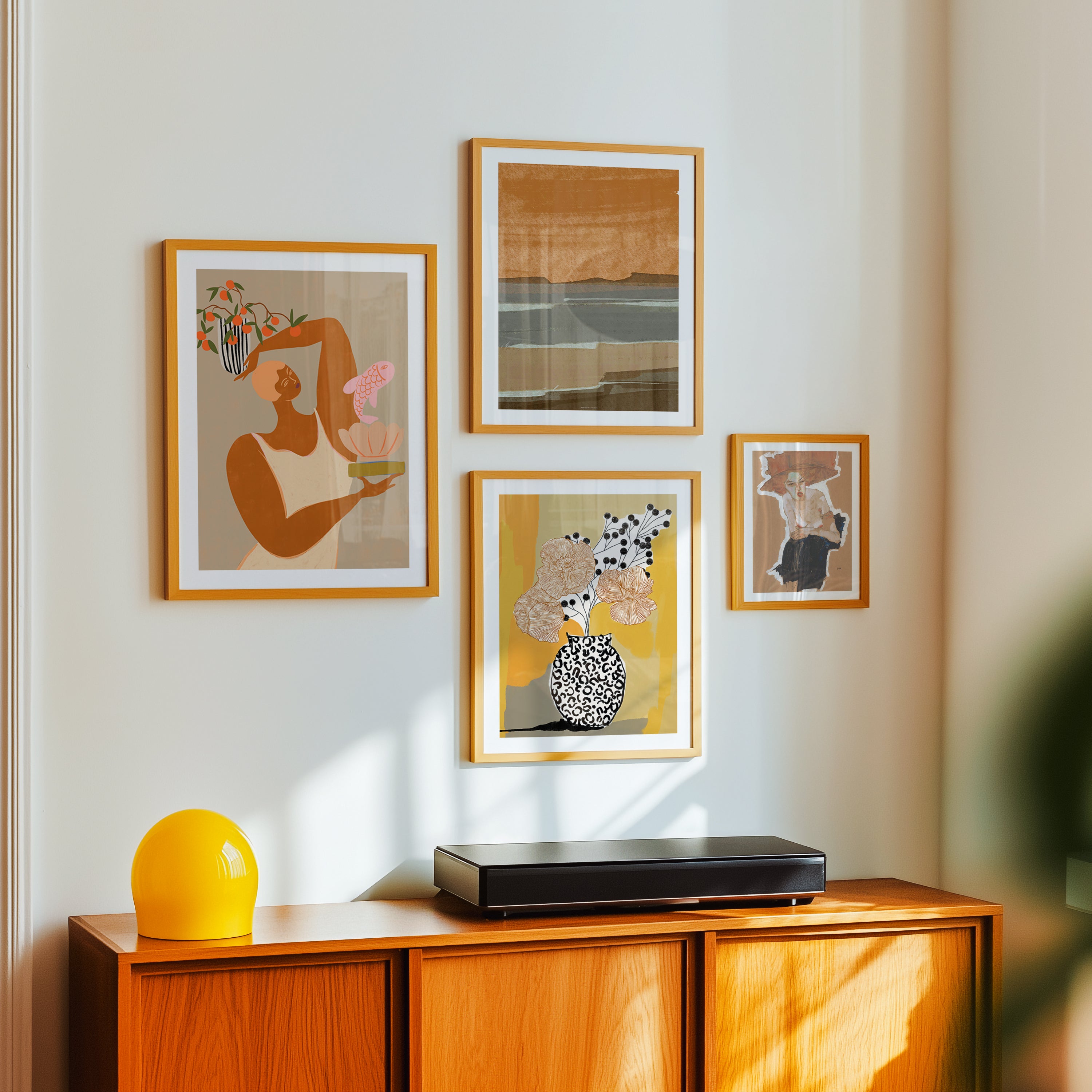 Abstract Modern Gallery Wall Set Poster