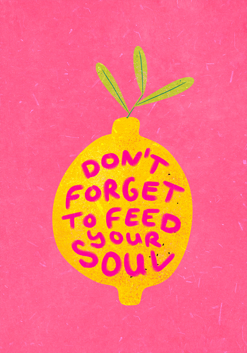 Soulfood Lemon Plakat - Posterbox