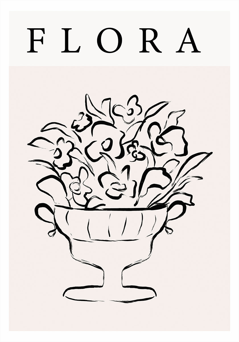 Floral Elegance Poster