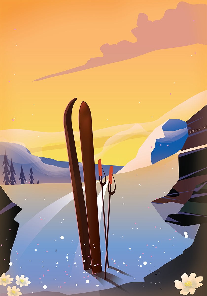 Ski Trip Poster