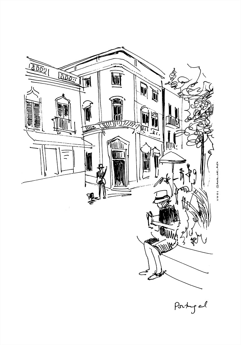 Taking Time In Portugal Poster