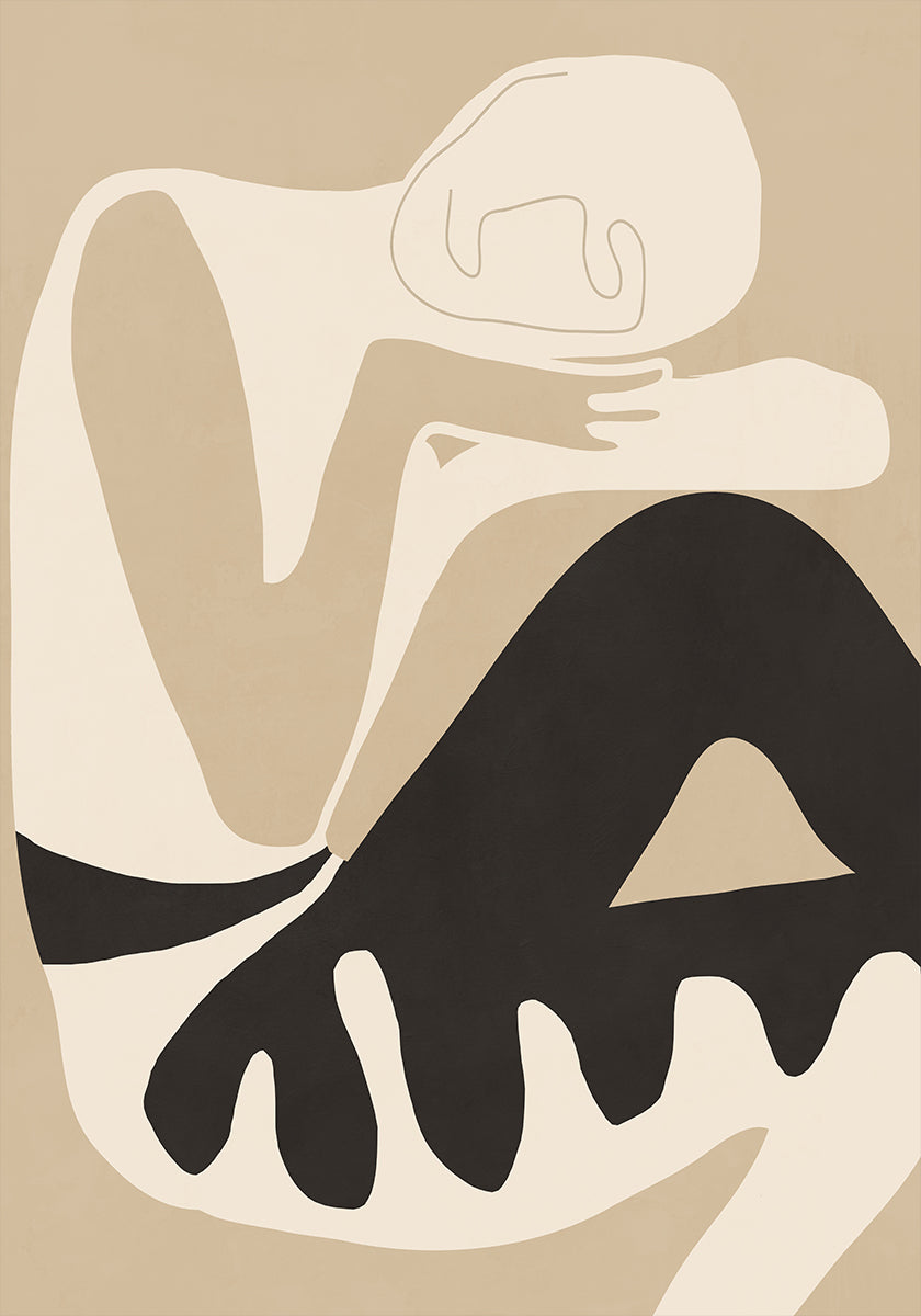 Abstract Art Figure 3 Poster