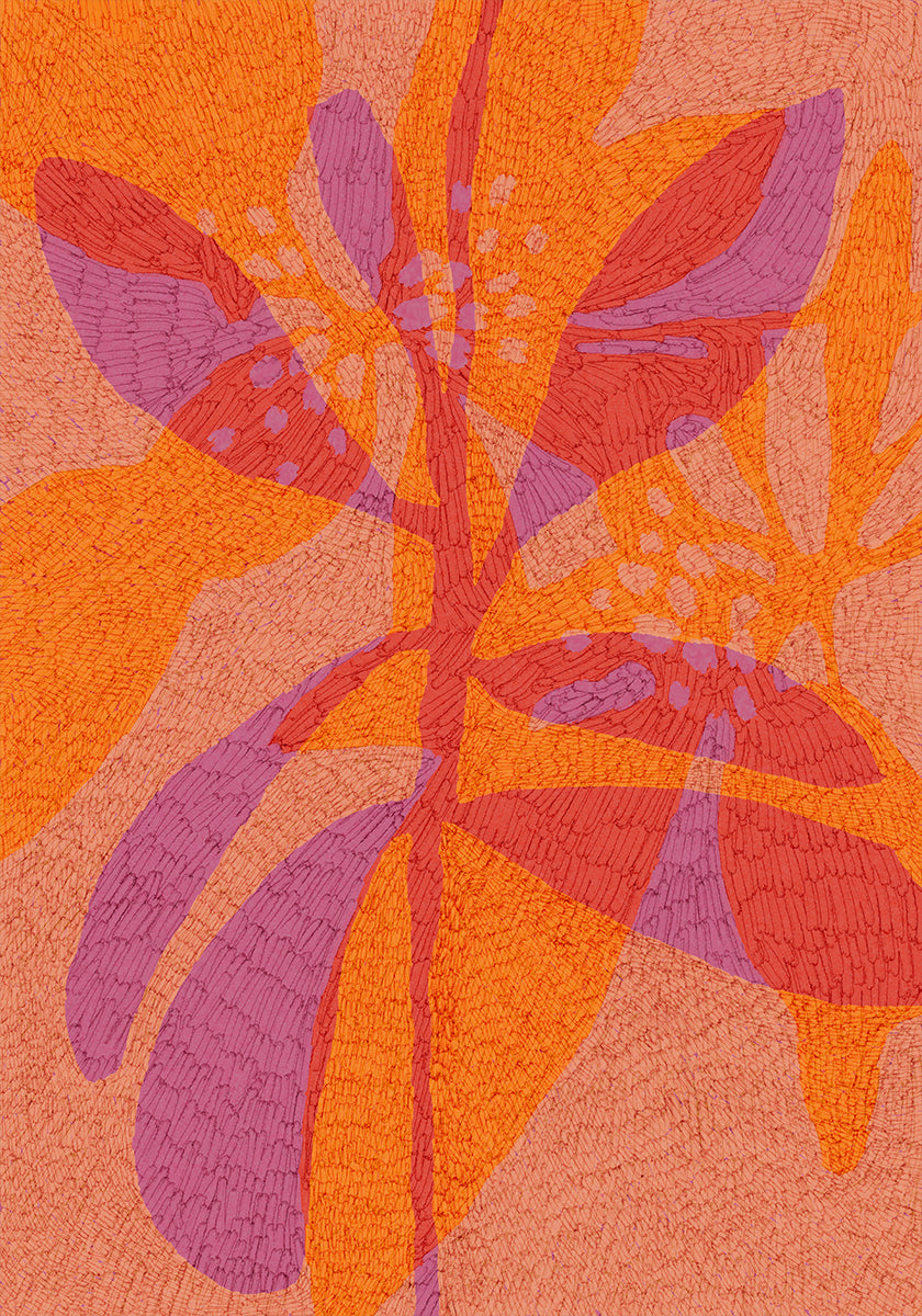 Petals of Vibrance Poster