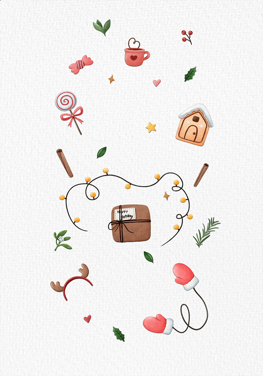 Cozy Holiday Moments Poster