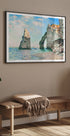 The Cliffs at Étretat by Claude Monet (1885) Poster - Posterbox.no