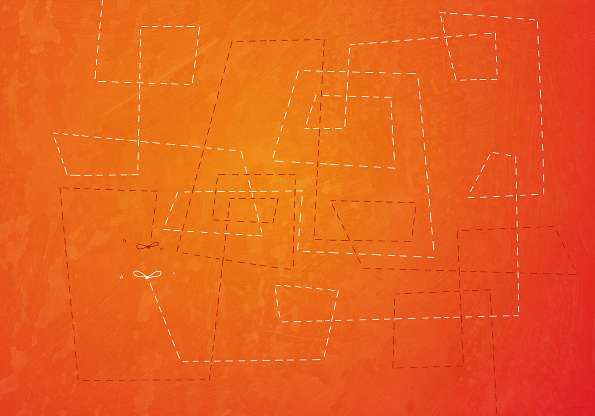 Dance Of The Midge On A Hot Summer Night Poster