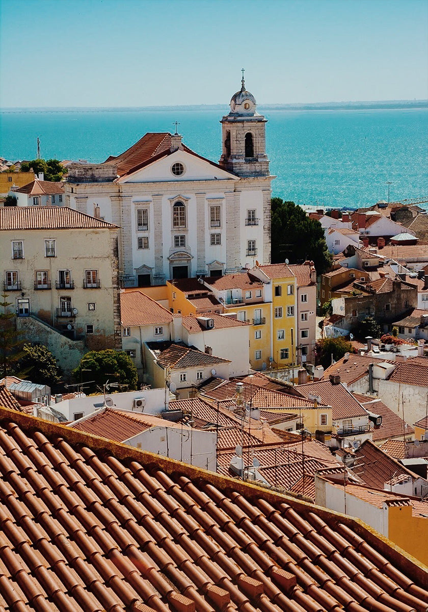 Terracotta Rooftops And Historic Architecture Poster