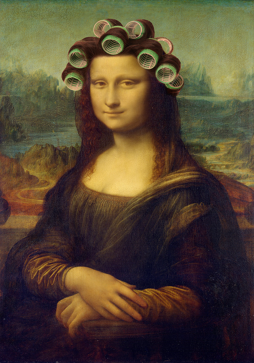 Mona Lisa -  the Curly Girly Edition (NEW) - Posterbox