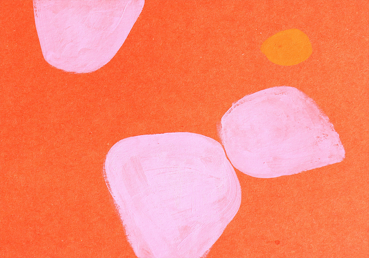 Pastel Pebbles Poster