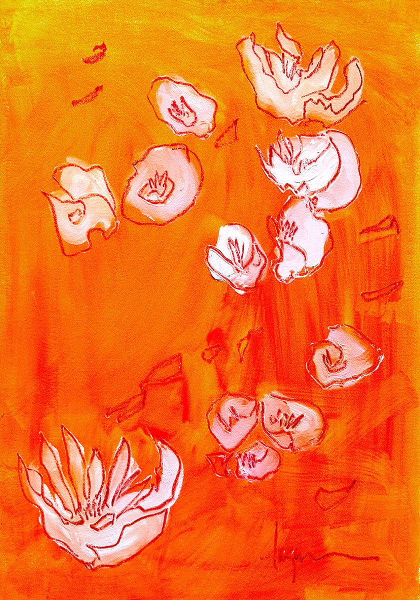 Dreamgarden6 Ocher Poster