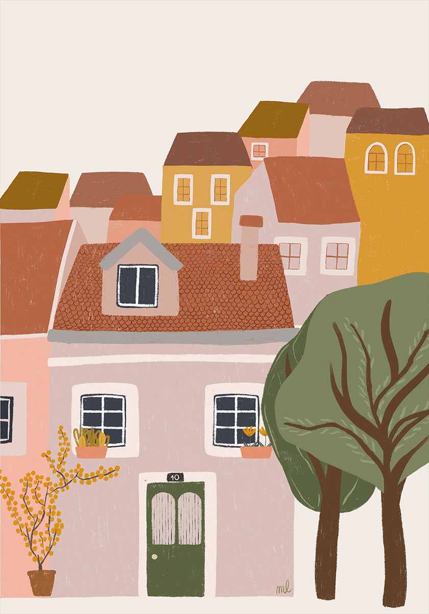 Lisbon Street Poster