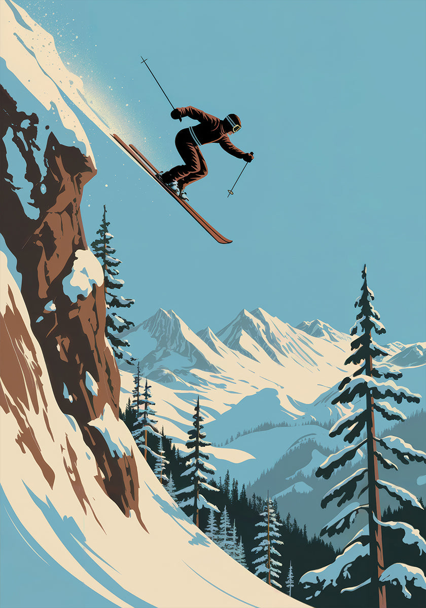 Ski Jumping Poster