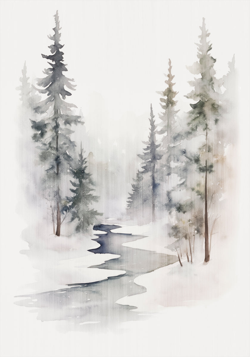 Winterly Silence Poster