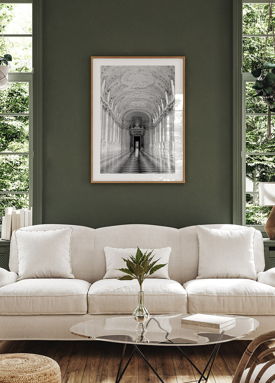 Une Salle Damier Poster - Posterbox.no