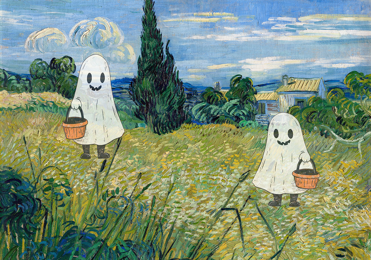 Halloween Landscape Poster