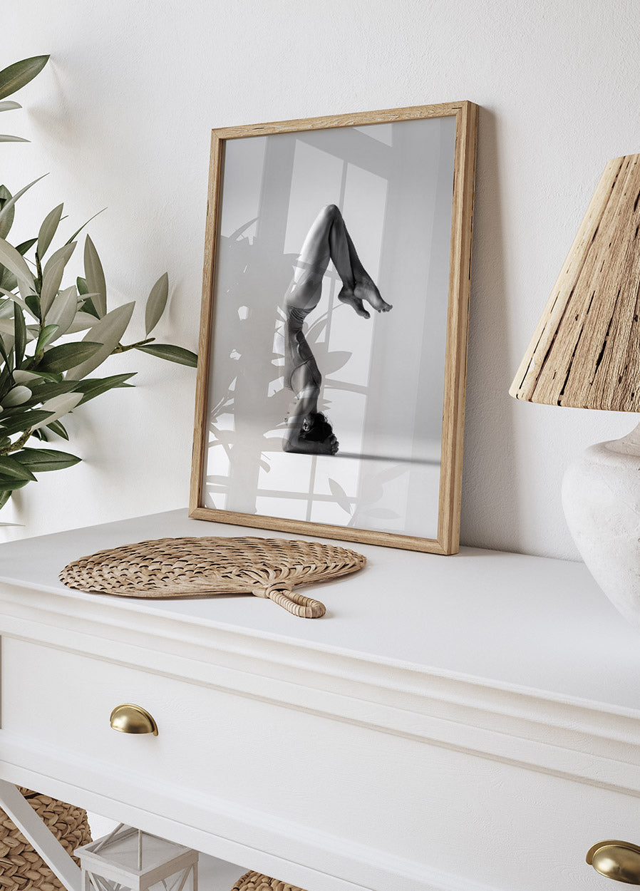 Practicing Yoga Poster - Posterbox.no