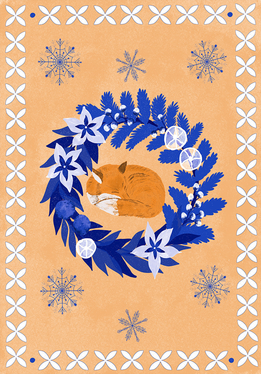 People Winter Fox Poster