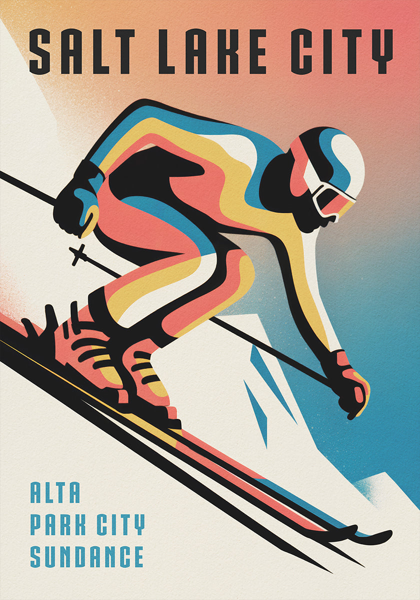 Salt Lake City Poster