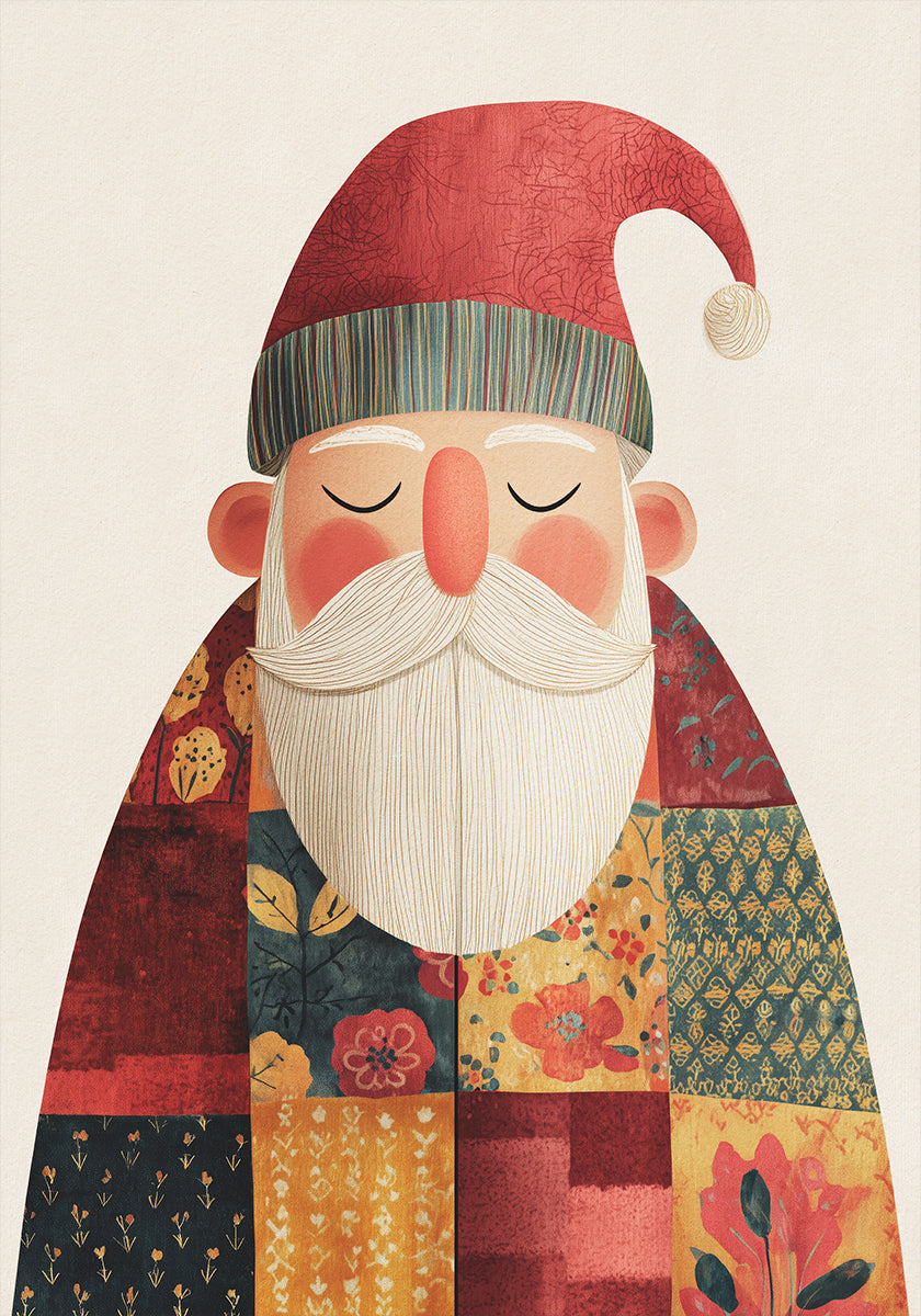 Calm Santa No 2 Poster