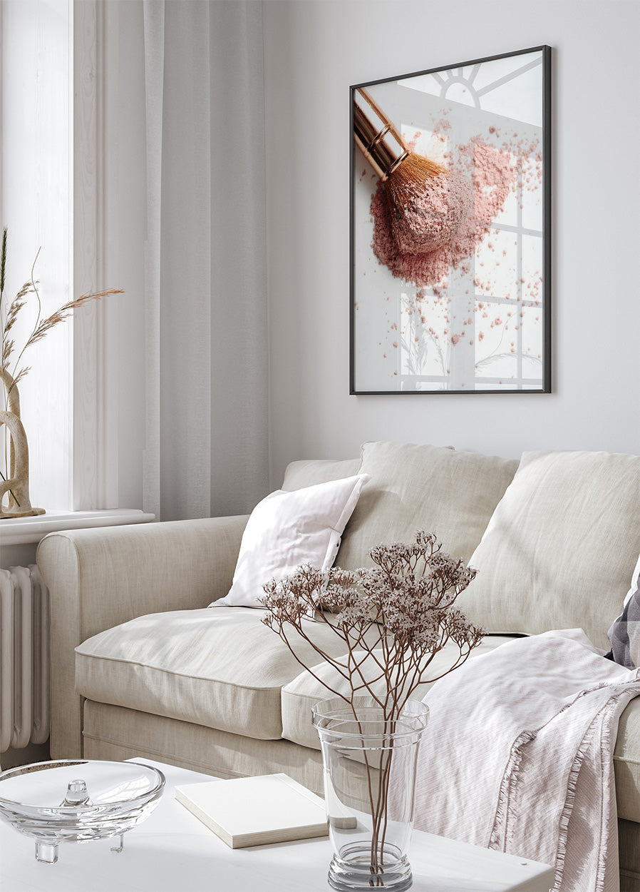 Makeup Brush Poster - Posterbox.no