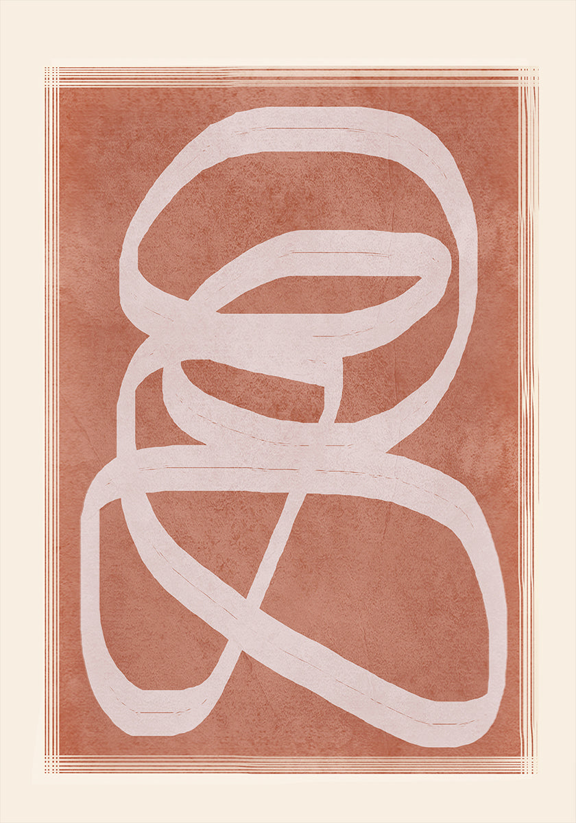 Abstract Flow II Plakat - Posterbox