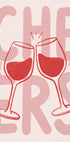 Cheers In Pink Plakat - Posterbox